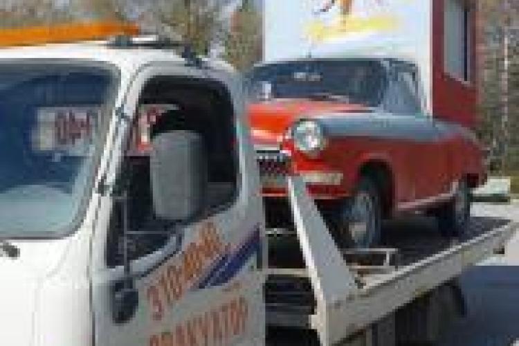 Эвакуатор Hyundai HD 78 в г. Новосибирск со сдвижной платформой и лебедкой