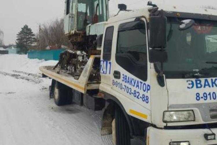 Эвакуатор Foton 1093 в г. Ефремов со сдвижной платформой, лебедкой и подкатными