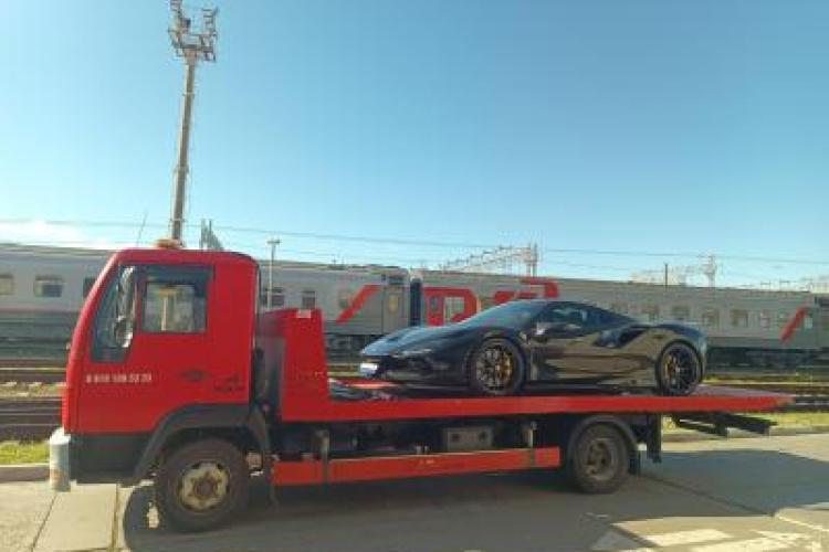 Эвакуатор Man L2000 в г. Сочи со сдвижной платформой, лебедкой и подкатными